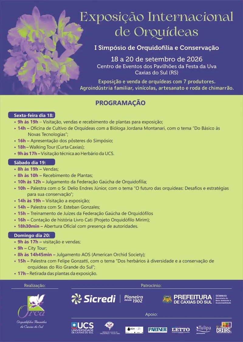 Programação do Evento