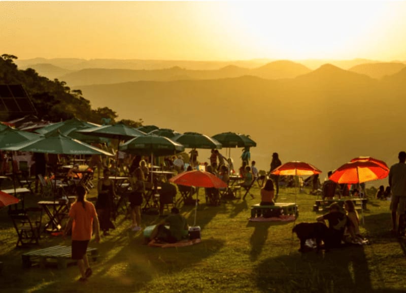 Verão no Jardim da Serra Gaúcha