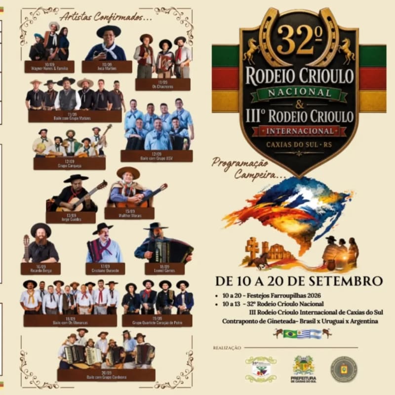 32º Rodeio Crioulo Nacional e III Rodeio Crioulo Internacional