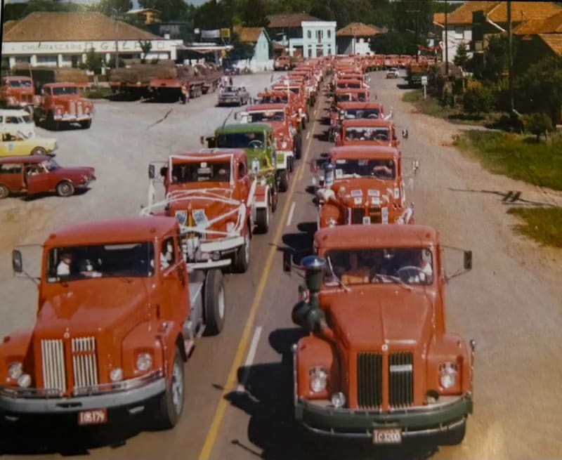 Chegada de Nossa Senhora Aparecida em 1972