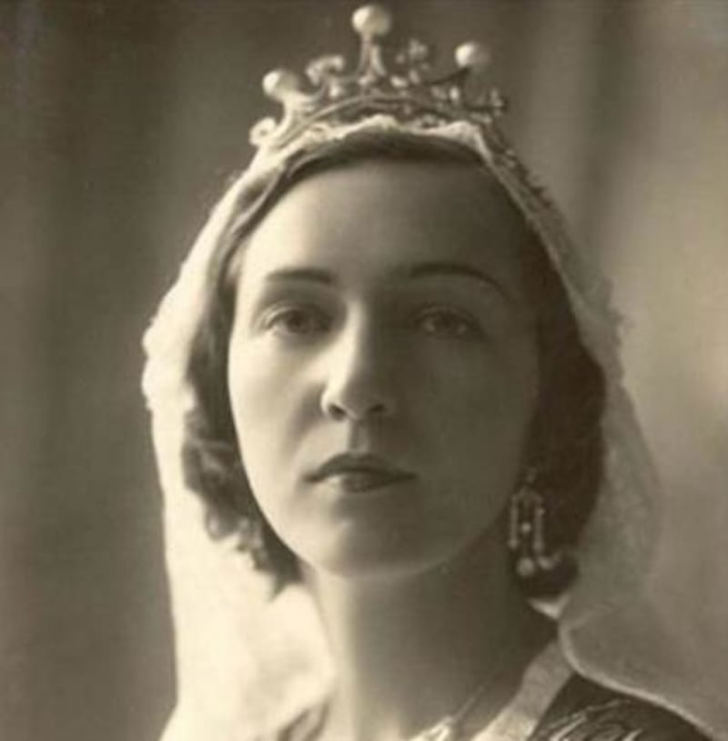 Primeira rainha da Festa da Uva