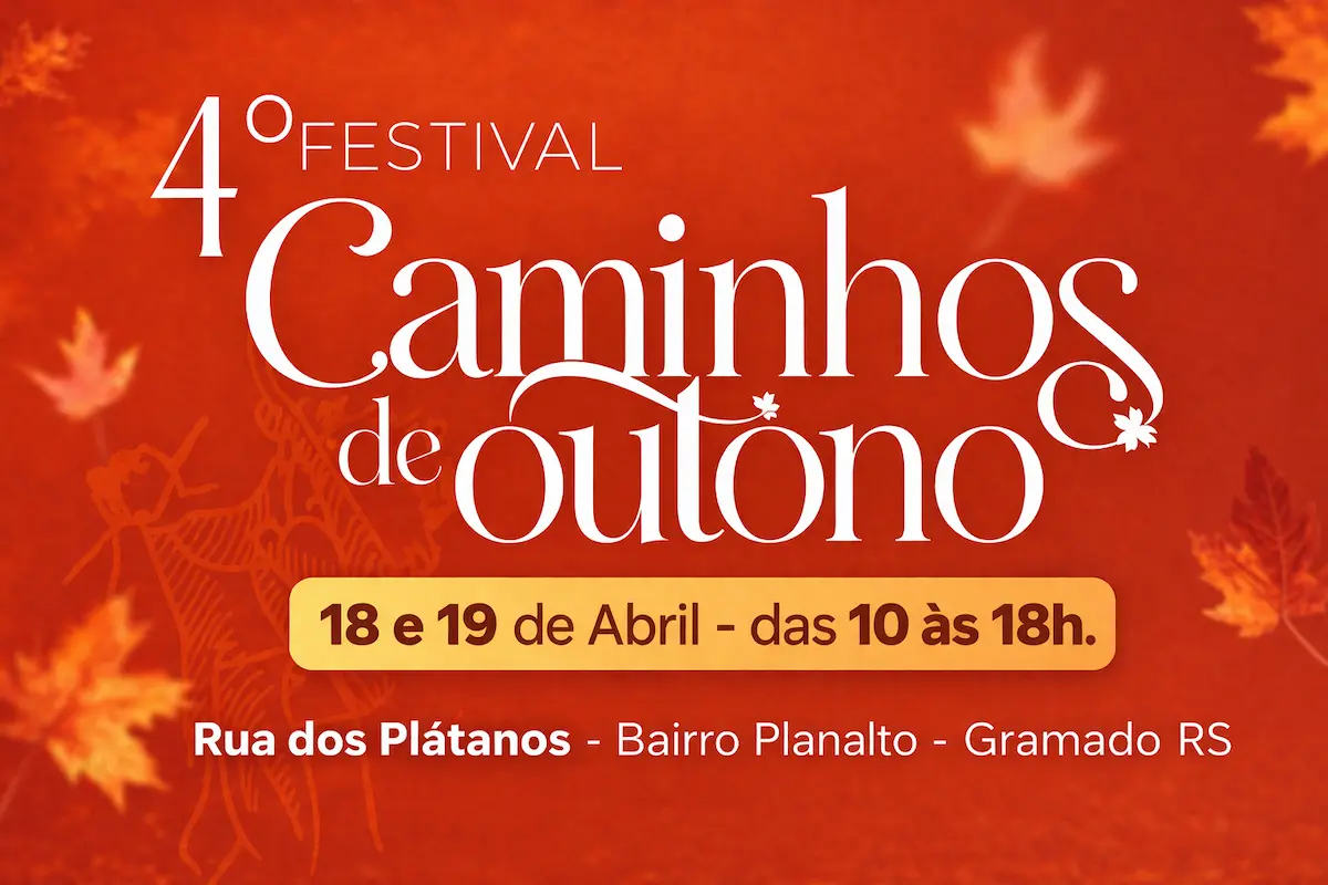 4º Festival Caminhos de Outono 2026 em Gramado (RS)