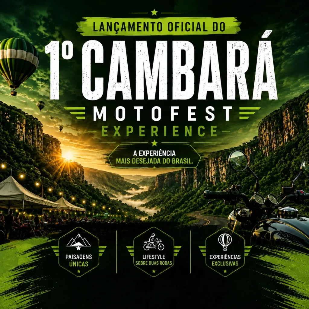 1º Cambará Moto Fest Experience em Cambará do Sul (RS)