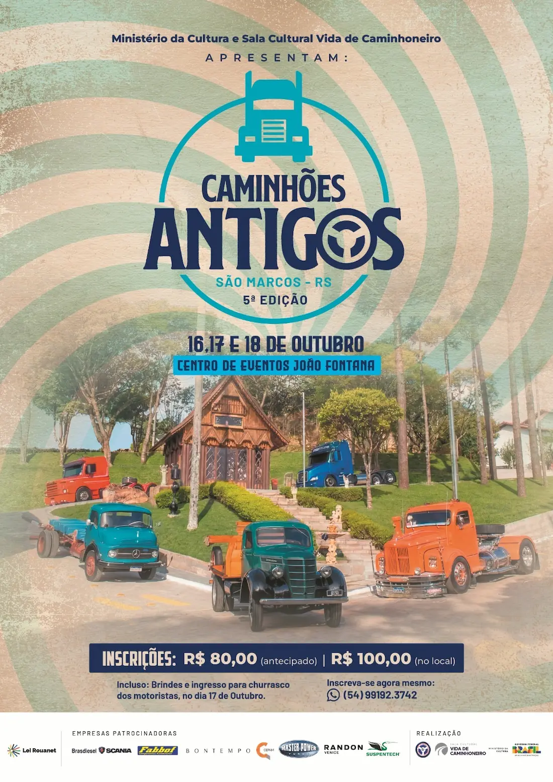 5ª edição do Caminhões Antigos em São Marcos (RS)