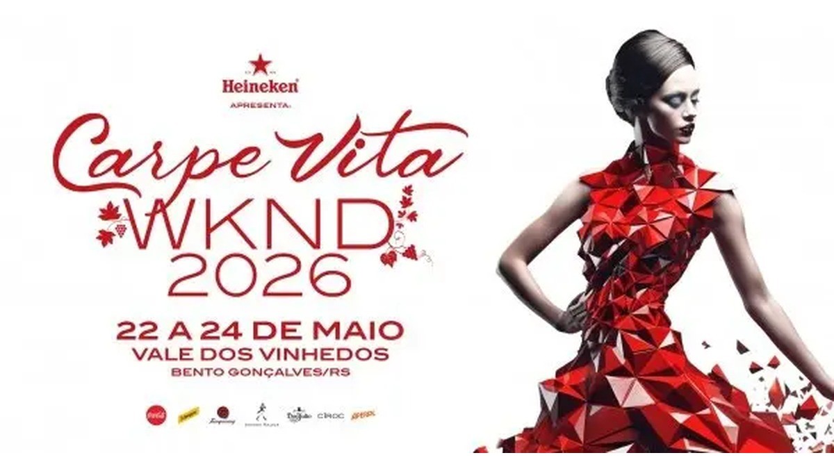 Carpe Vita Weekend Vale dos Vinhedos 2026 em Bento Gonçalves (RS)