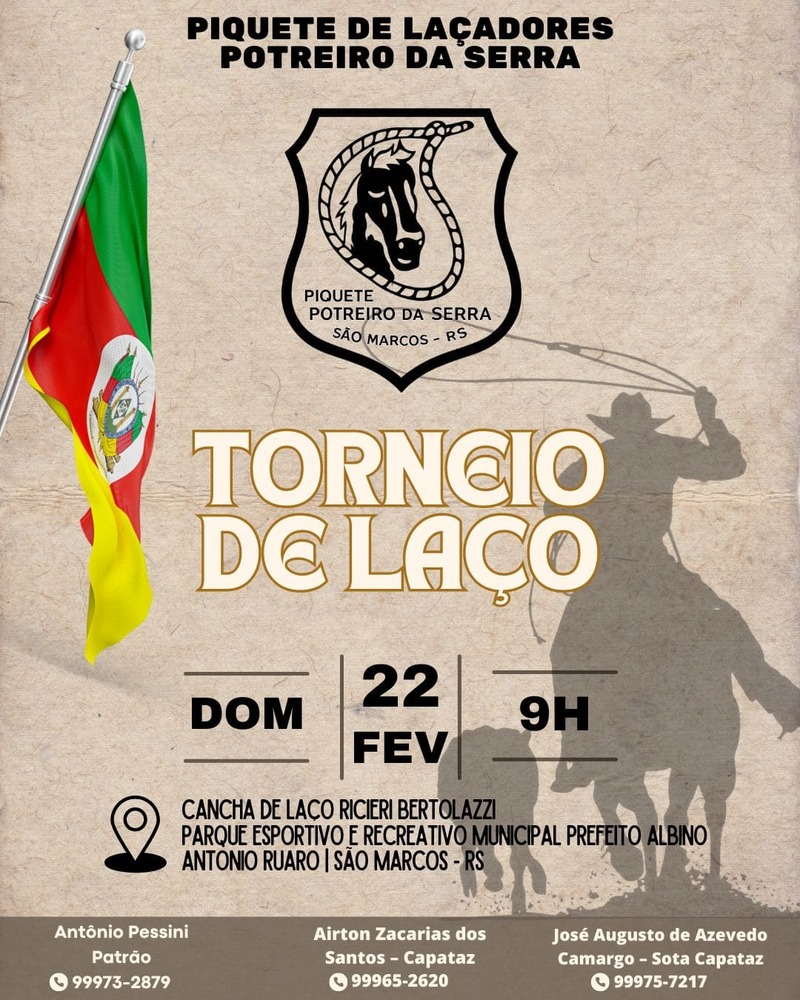 Torneio de Laço em São Marcos (RS)