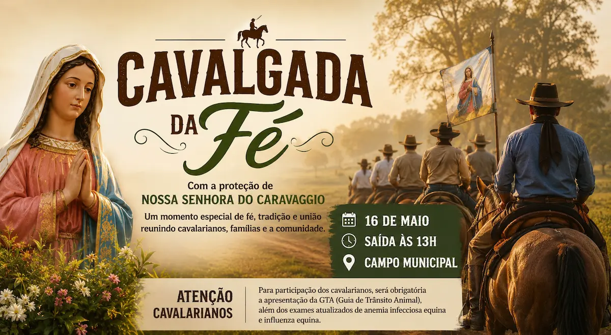 Cavalgada da Fé em São Marcos (RS)