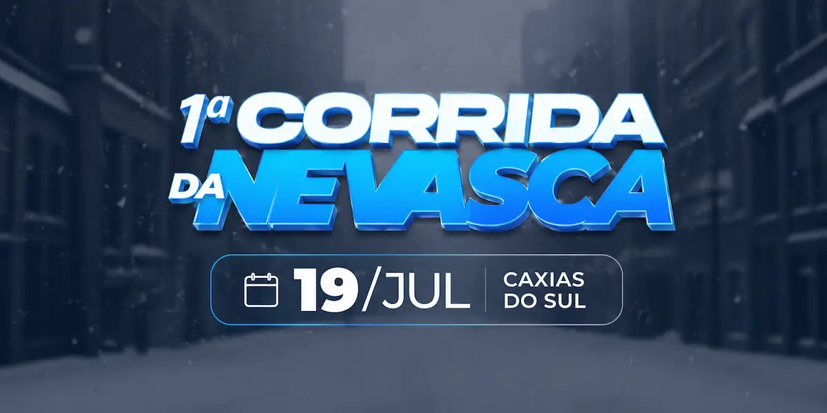 1ª Corrida da Nevasca 2026 em Caxias do Sul (RS)