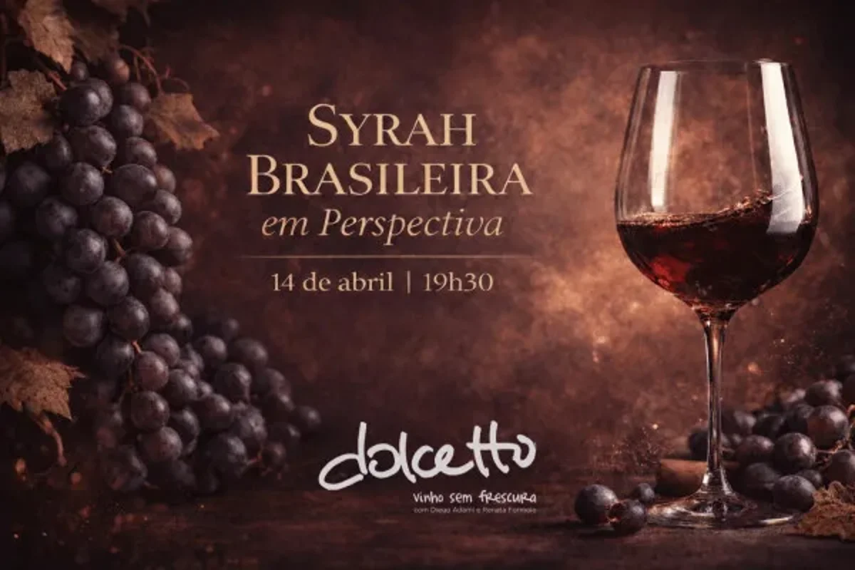 Evento 'Degustação de Syrah Brasileira' em Caxias do Sul (RS)