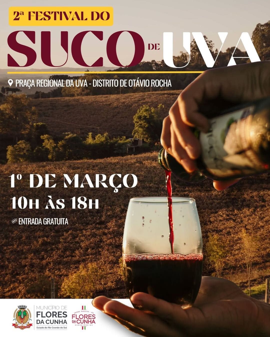 2º Festival do Suco de Uva em Flores da Cunha (RS)