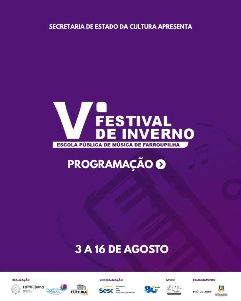 V Festival de Inverno em Farroupilha (RS)