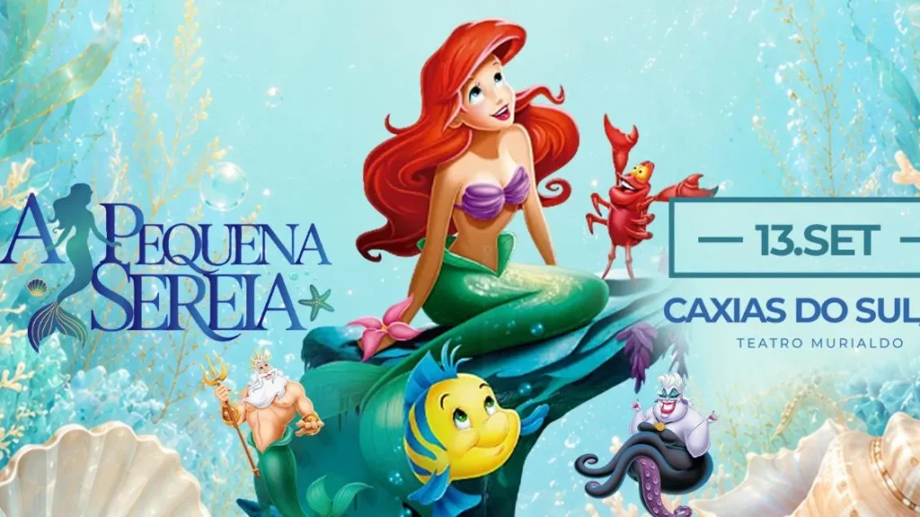 A Pequena Sereia em Caxias do Sul (RS)