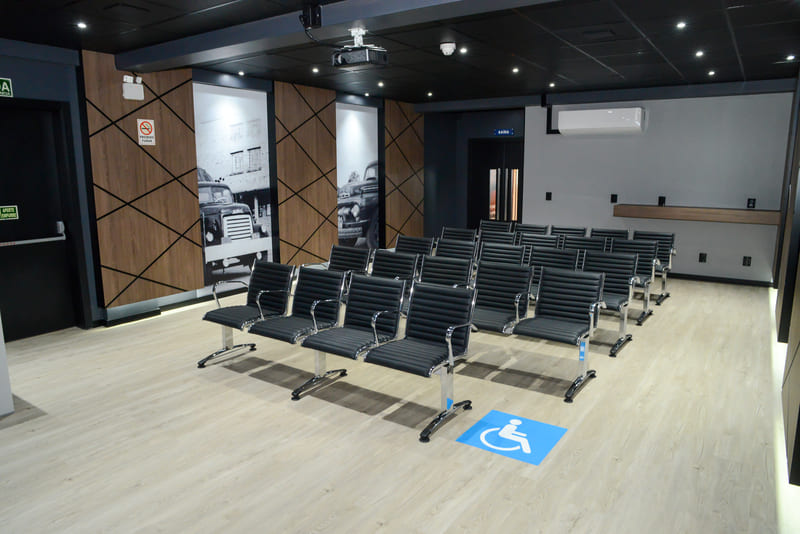 Sala de Palestras e reuniões para grupos