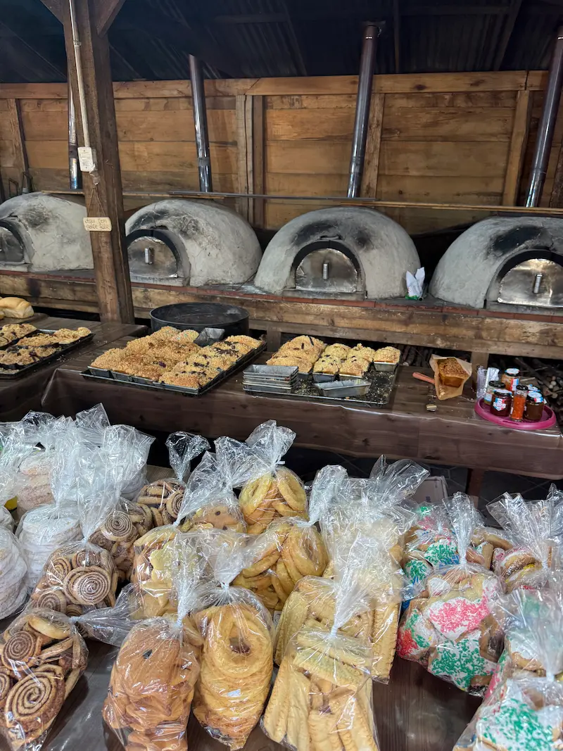 Fabricação e Venda de produtos coloniais feitos na hora. Forno a lenha.