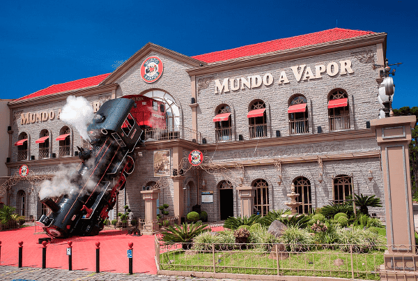 Imagem de Mundo a Vapor em canela