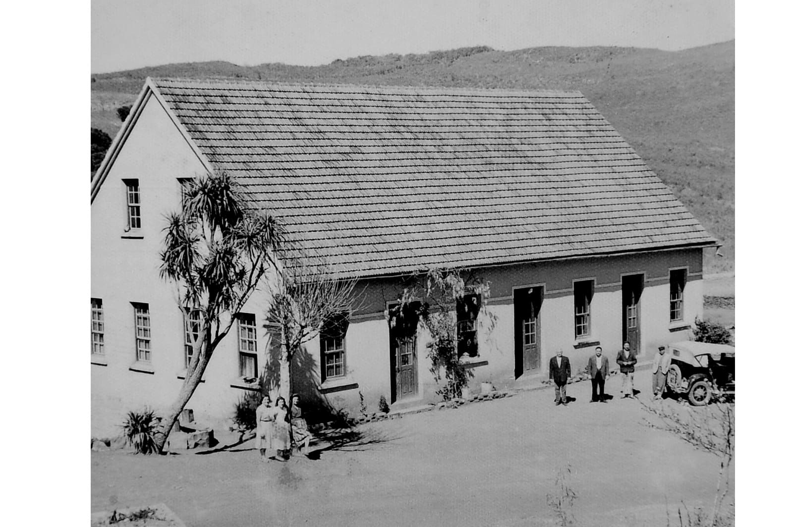 Memória: Casarão da Família Daros Tuiuti 1940 - saomarcos