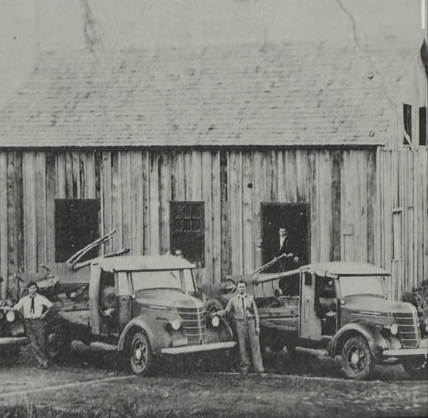 Foto histórica: Primeira casa comercial de São Marcos - saomarcos RS