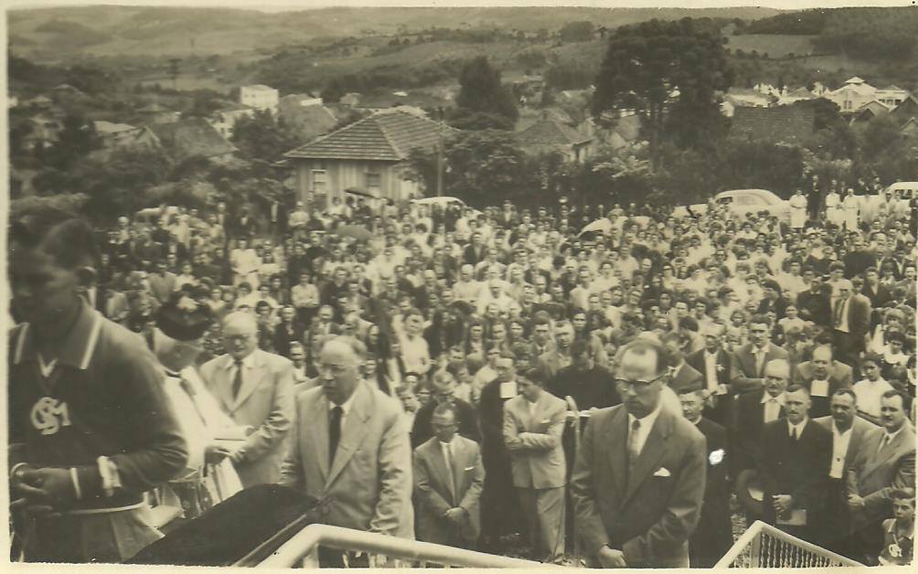 Inauguração do ginásio