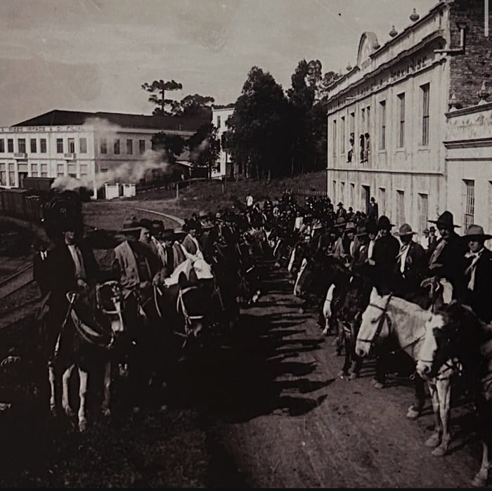 Foto histórica: Imigrantes da Cooperativa Vinícola Caxiense - caxiasdosul RS