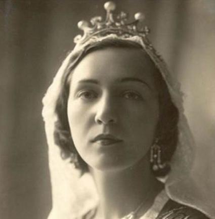 Primeira rainha da Festa da Uva em Caxias do Sul (RS)