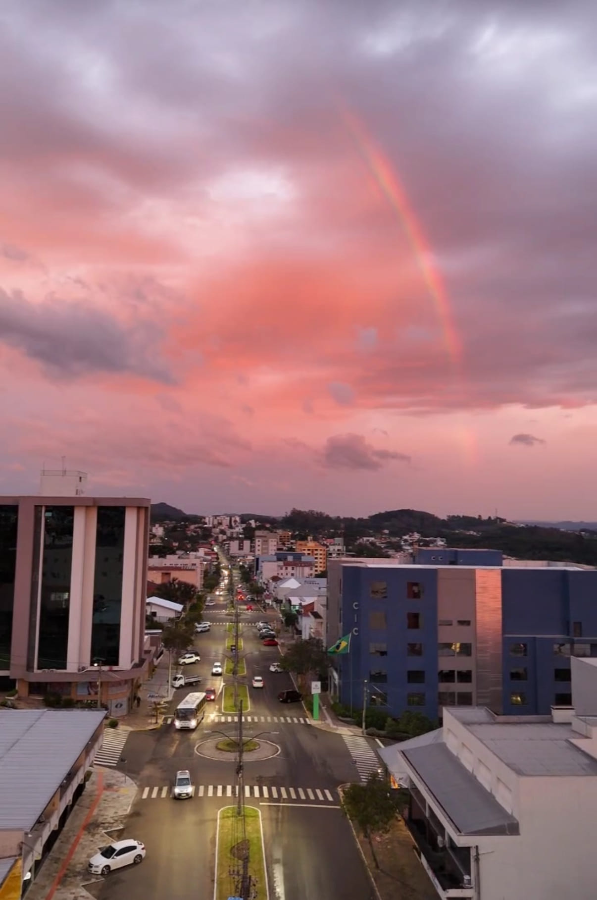 Hoje o dia amanheceu assim em São Marcos - RS.