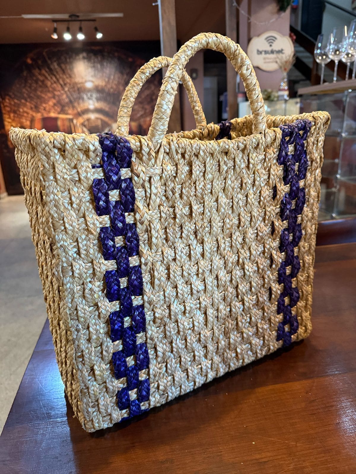 Produto Cesta de Vime Colonial 1 da loja Empório di Amélia