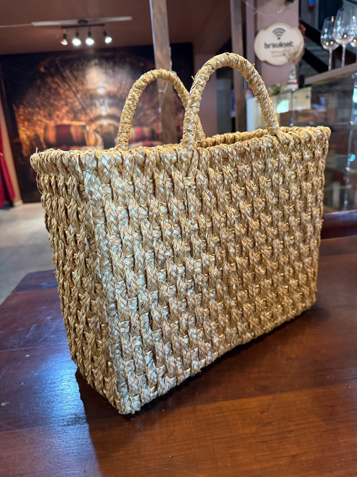 Produto Cesta de Vime Colonial 2 da loja Empório di Amélia