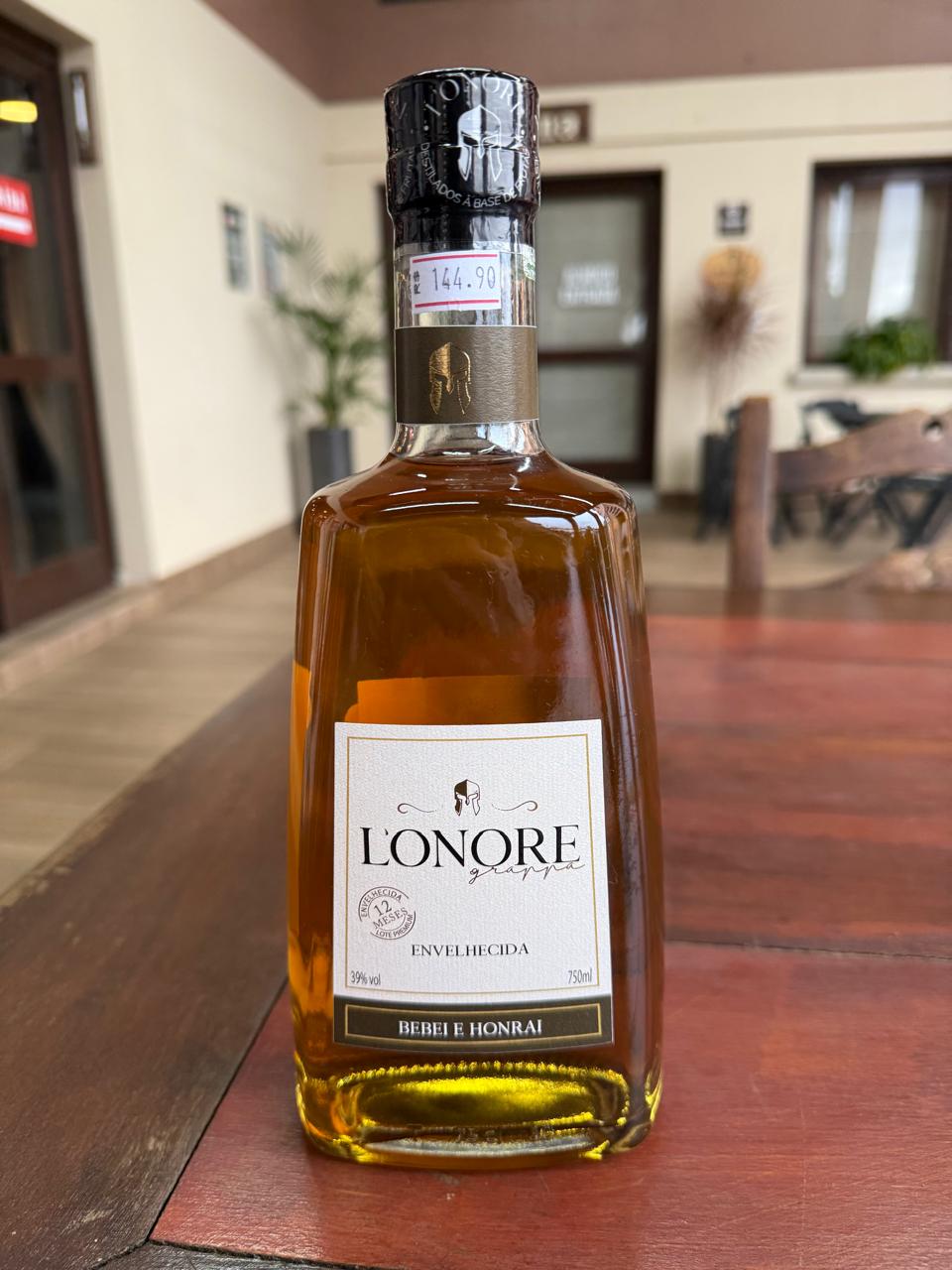 Produto Grappa Envelhecida 12 meses da loja L'Onore Destilados
