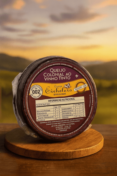 Produto Queijo Colonial Chichelero Banhado no Vinho Kg da loja Empório di Amélia