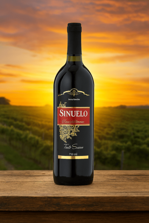 Produto Vinho Tinto Suave Sinuelo 750ml da loja Empório di Amélia