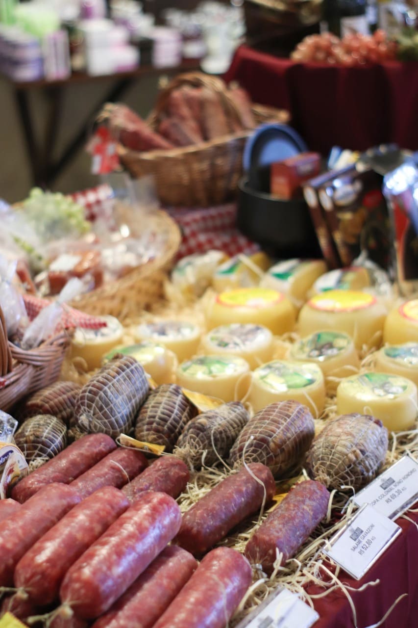 Loja com produtos Coloniais