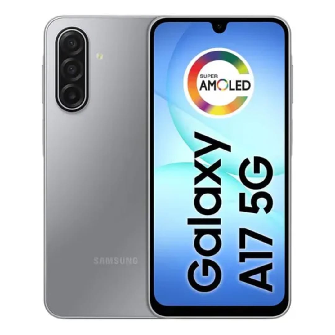 Smartphone Samsung Galaxy A17 5g 128gb 4gb Super Amoled 6.7'' Câmera 50mp Selfie 13 Mp 5000 Mah Nfc Dual Sim Recursos Ia - Cinza