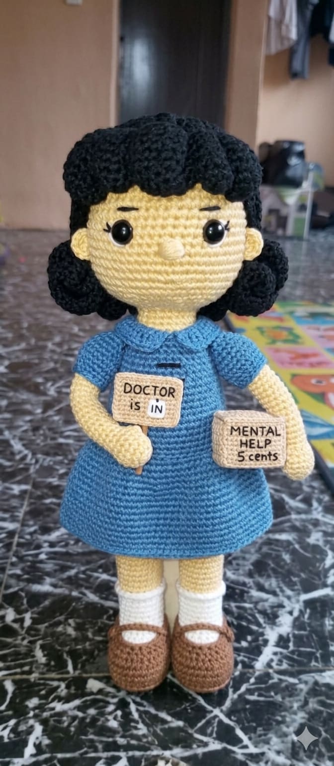 Lucy Crochet Doll