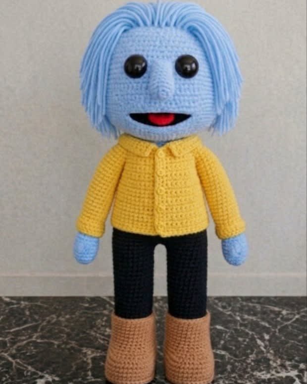 Zoot Crochet Doll