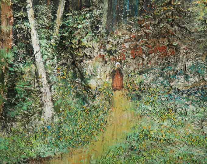 The path in the woods