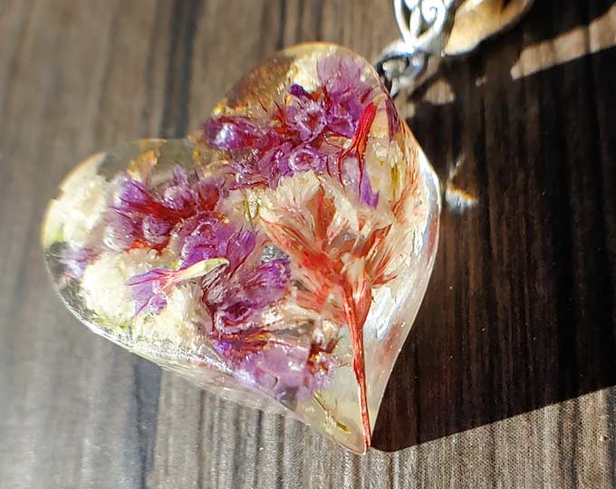 Botanical Heart Necklace