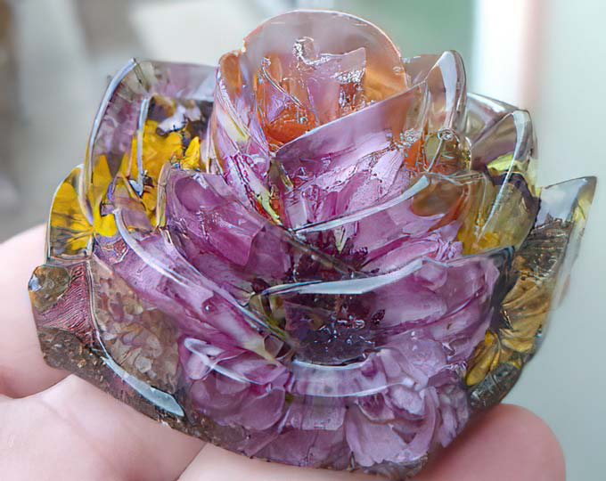 Botanical Rose Paper weight