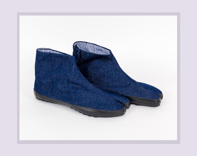 Tabi boots Tabi Ninja shoes Denim -Indigo-