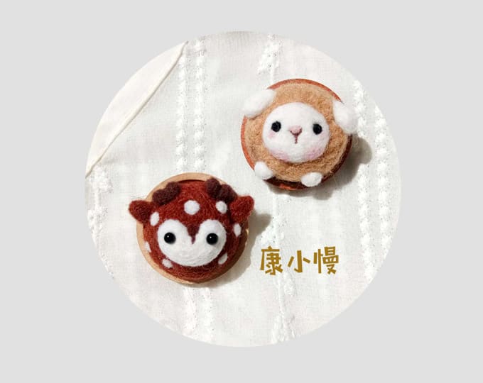 Handmade Brooch with original design.