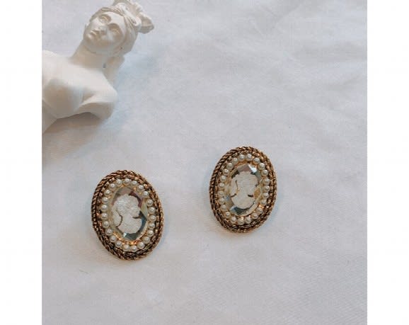 Antique Coin Earrings