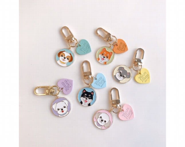Hand-painted Key ring