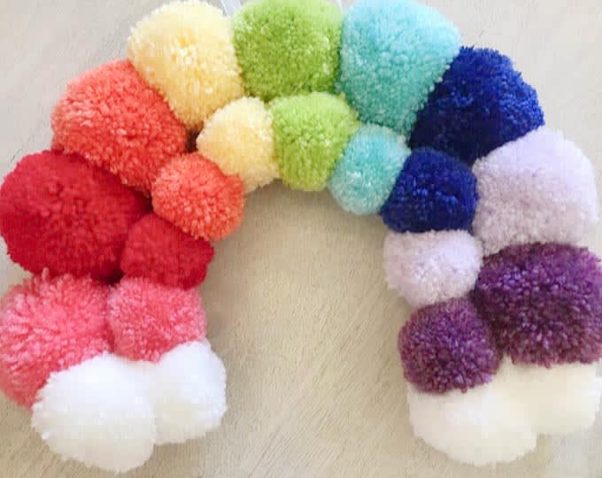 Rainbow wall decor