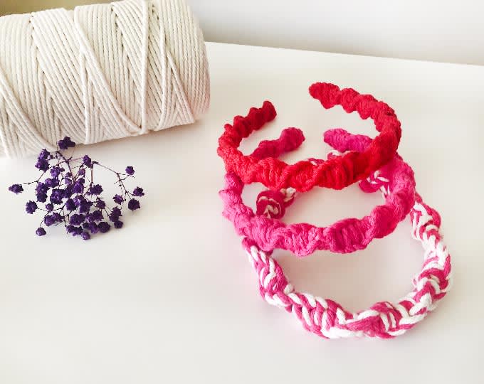 ✨ Handmade macrame hair brand ✨