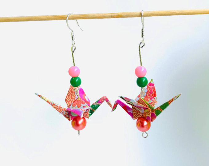 Origami Earrings