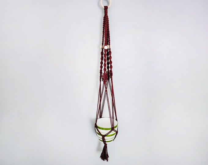 Macrame  plant holder