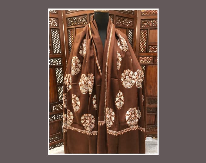 Pashmina Hand Embroidered Shawl