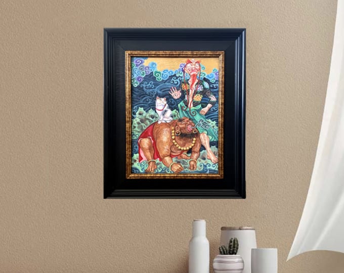 Traditional Chinese Mural《Arhat No.2》