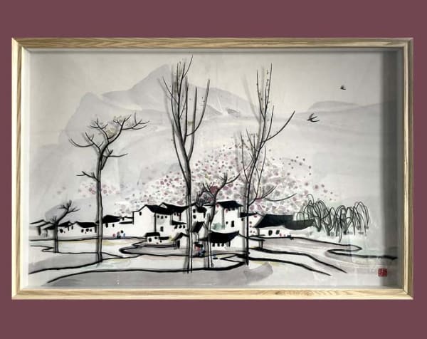 Wuhu Iron Painting - Jiangnan Water Town Series 2