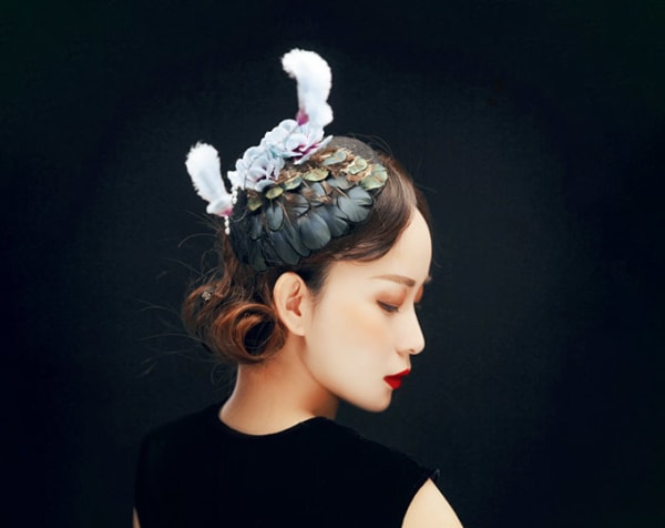 Formal hat, Yangzhou velvet flower