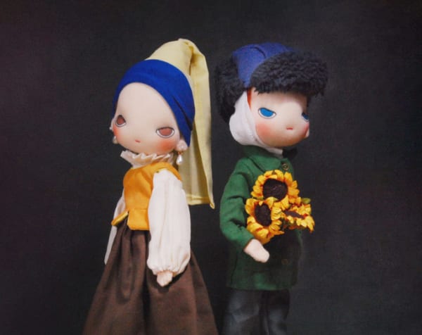 Art story handmade doll DIY material wool felt, LeeDoll